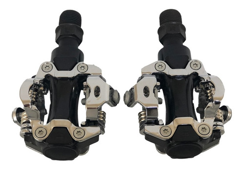 Pedales De Contacto Grapa Doble Para Bicicleta Mtb