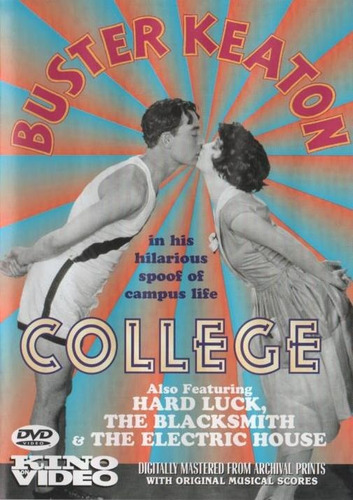 College - Dvd Importado - Buster Keaton - Filmes Mudos