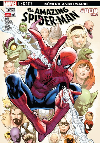 Cómic, Marvel, Amazing Spider-man (legacy) #6 Ovni Press