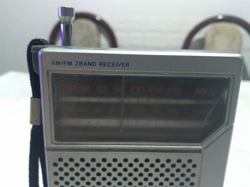 Radio Sanyo Am/fm Rp 5065 Funcionando!! Gris (Usado)
