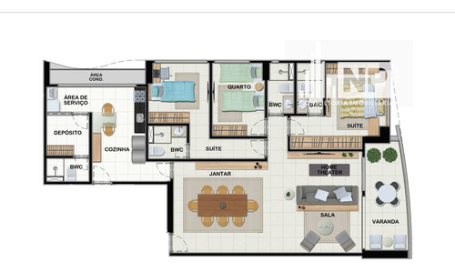 Apartamento Padrão À Venda Em Olinda/pe - Md15
