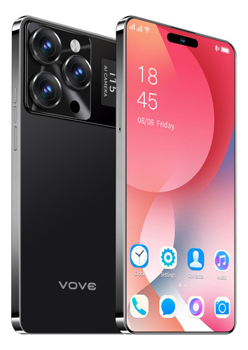 Dual Sim 512gb 16gb Gran Ram I15 Pro Max Smartphone Android 13 5000mah Battery,6.74''2k Resolution Screen, 18mp Camera Tres Colores