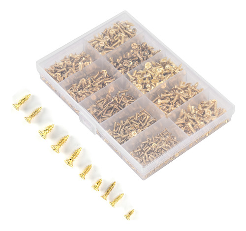 Kit Surtido De Tornillos Autorroscantes, 1080 Piezas, Tornil