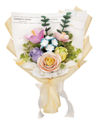 Kit De Construcción De Ramas De Flores Con Embalaje Hacer
