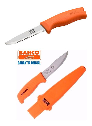 Cuchillo Bahco 1446 Float Funda Plástica Flotante + 1446 2pz