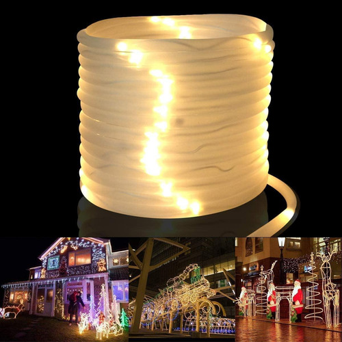 Tubo Fairy Lights, 100 Led, Para Exteriores, Impermeables