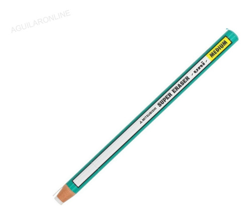 Lapiz Goma Uni Ek-100 Eraser Medium Uniball Mitsubishi