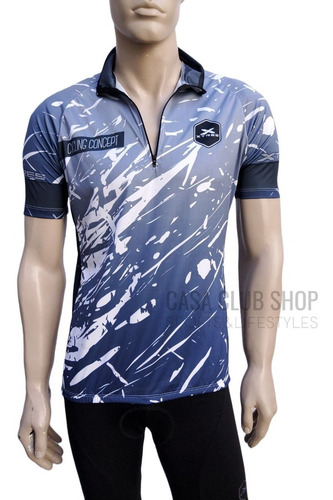 Imagen 3 de 6 de Remera Ciclismo Jersey Ciclista Estilo Clásico Bolsillos
