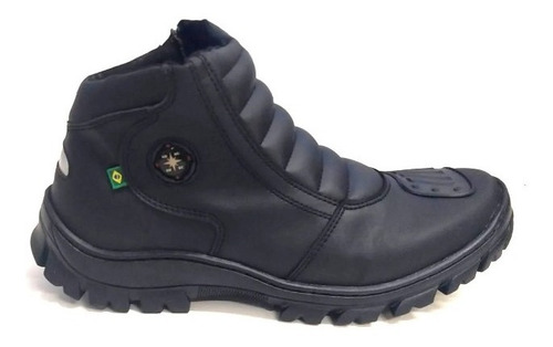 Imagem 3 de 4 de Bota Cano Curto Moto Company Zíper