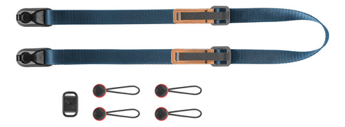 Correa Para Cámara Peak Design L-mn-3 Leash Azul Medianoche