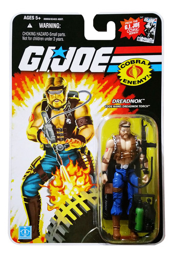 G.i. Joe 25th Anniversary Comic Series Cardback: Dreadnok A.