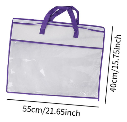 Bolsa De Almacenamiento Para , Organizador De Borde Violeta