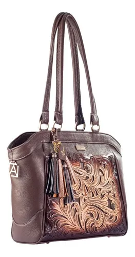 Bolsas de piel cinceladas clearance