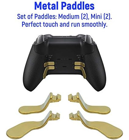 Mcbazel 13 En 1 Metal 6 Joysticks Intercambiables, 4 Paletas