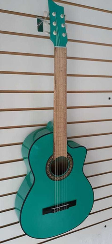 Guitarra Acústica Clásica+ Forro+ Método Pick+envío Gratis