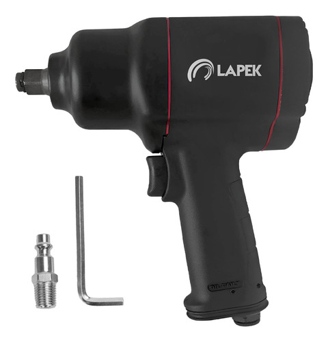Chave De Impacto Pneumática Parafusadeira 1/2 Pol 81 Kgf Lapek