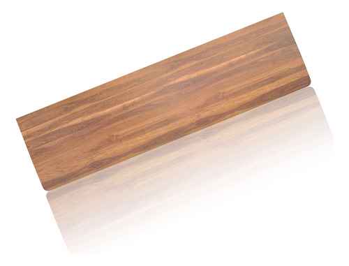 Reposamuñeca Teclado Madera Para 60% Soporte Nogal Negro