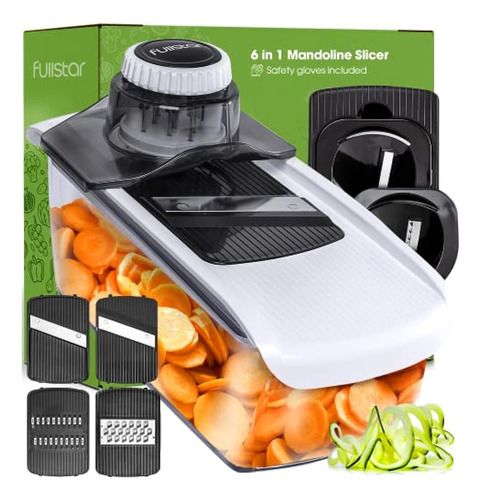 Fullstar Mandoline Slicer Spiralizer Cortadora De Verduras -