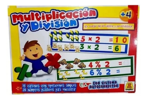 Juego Educativo Multiplicación Y División - Implás E.full