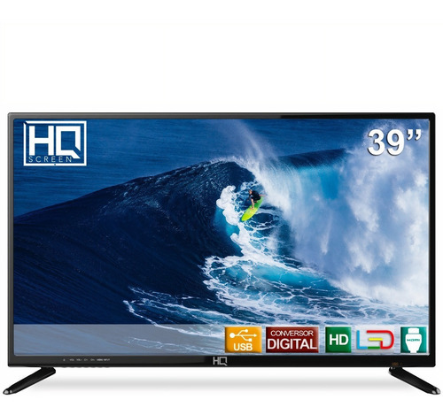 Tv Led 39 Hq Hqtv39 Hd Conversor Digital 3 Hdmi 1 Usb