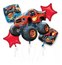 Comprar Set 5pz De Globos Blaze And Monster Machines Fiesta Infantil