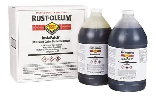 Reparador De Pisos De Concreto Instapach  3,78lt Rust Oleum