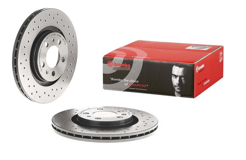 Discos Brembo Xtra Vw New Beetle Conv 1.8t 2004-2009 D Par