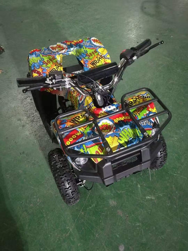Imagen 5 de 16 de Atv 49 Cc Hummer Hermosas Para Niños Partida Con Boton