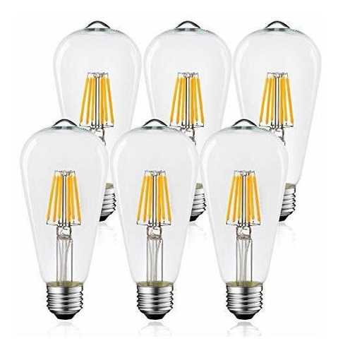 Focos Led - Aogolo Vintage Led Edison Bulbs, 5w Led Light Bu