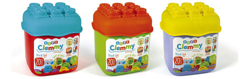 Bloques De Construccion Clemoni Clemmy (20 Piezas)