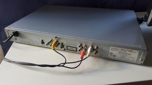 Reproductor Dvd Admiral Con Control Remoto Impecable Adv442
