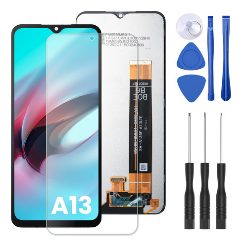 Pantalla Para Samsung A13 4g Lcd Mostrar Táctil Sm-a135f, Sm-a135f/ds, Sm-a135m, Sm-a135u, Sm-a135u1, Sm-a135n