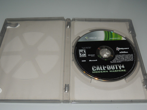 Jogo Call Of Duty 4 Modern Warfare Xbox 360 Original