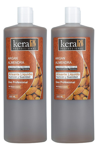 Keraliss Almendra Keratina Alisante (pack 2 Un) 1000 Ml