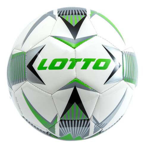Balón De Fútbol Lotto N5- Fb 1000 Blanco Verde Unisex