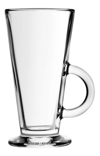 Pocillo Cafe Grande Kapulsky Taza Jarro Vidrio 280ml X1 U.