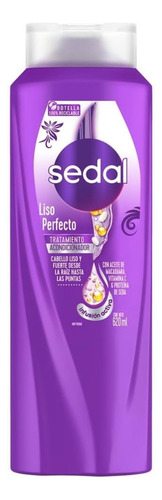 Sedal Liso Perfecto 620ml Shampoo + Acondicionador + Crema