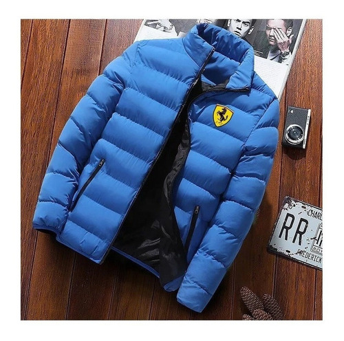 Nueva Chamarra Plumas Ferrari Otoño Invierno Shotsale