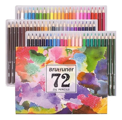 Kit De Lápices De Dibujo Profesionales, 72 Colores