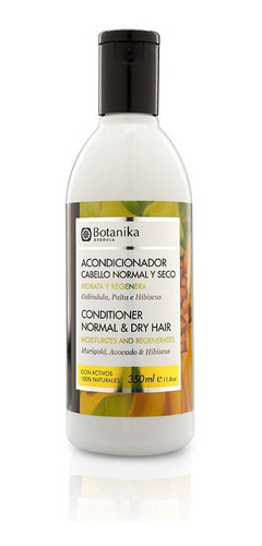 Acondicionador Cabello Normal Seco Botanika X350 Apto Vegano