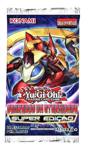 Yugioh Booster Secrets Of Eternity Super Edition Konami Pt Idioma Português