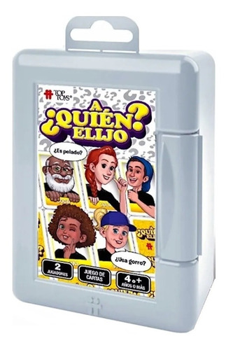 Juego De Mesa A Quien Elijo? Cartas Personas Top Toys 3010