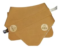 Comprar Baberos Bandanas + Babita + Portachupete. Kit Canela
