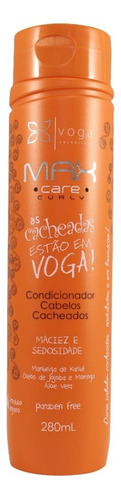 Condicionador Cabelos Cacheados Voga Max Care Curly 280ml