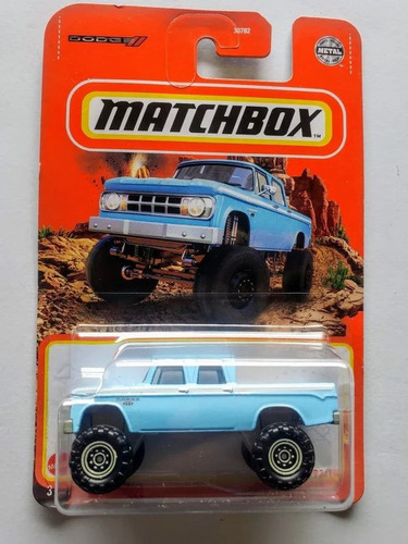 Matchbox # 93/100 - 1968 Dodge D200 - 1/64 - Gvy03