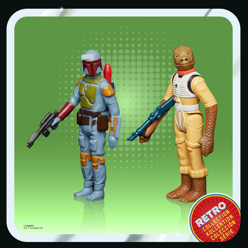 Star Wars Retro Collection Bounty Hunters - Paquete De 2 Jug