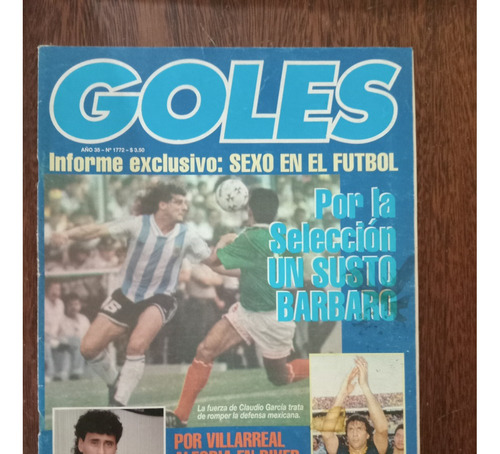 Revista Goles N°1772 Copa America Lopez Batistuta Fangio 