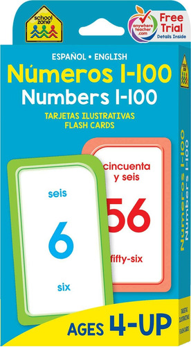 Bilingual Numbers Flashcards / Comercial Greco