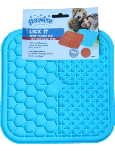 Lick Mat Plato Grande Comelento Adhesivo Para Perro O Gato