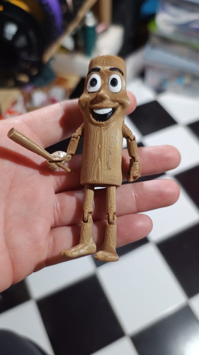 Tun Tun Tun Tun Tun Tun Sahur - Palo Con Un Palo Marrón Claro